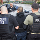 An ICE deportation sweep in Los Angeles, 2017.
